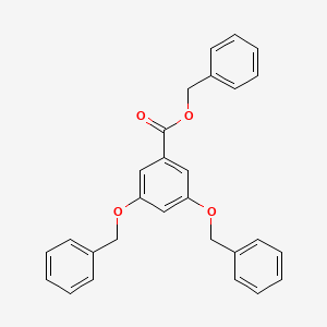 B1581342 3,5-Dibenzyloxybenzoic acid, benzyl ester CAS No. 50513-72-9