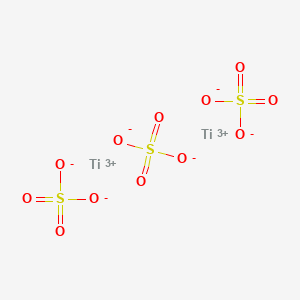 molecular formula O12S3Ti2 B1581384 硫酸钛 CAS No. 10343-61-0