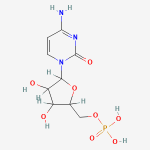 molecular formula C9H14N3O8P B1581410 胞嘧啶阿拉伯核苷单磷酸 CAS No. 30811-80-4
