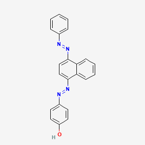 molecular formula C22H16N4O B1581431 分散橙 13 CAS No. 6253-10-7
