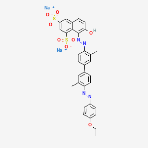 molecular formula C32H28N4O8S2 B1581433 C.I. 直接红 39 CAS No. 6358-29-8
