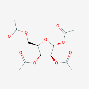 molecular formula C13H18O9 B1581442 1,2,3,5-Tetra-O-acetyl-a-D-arabinofuranose CAS No. 43225-70-3