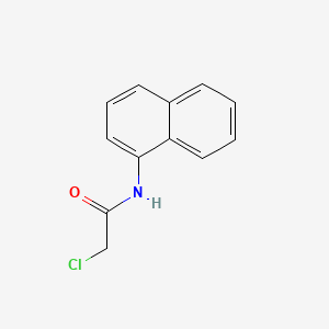 molecular formula C12H10ClNO B1581443 2-Chloro-N-(1-naphthyl)acetamide CAS No. 832-89-3