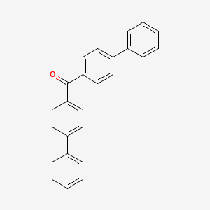 molecular formula C25H18O B1581444 4,4'-Diphenylbenzophenone CAS No. 3478-90-8