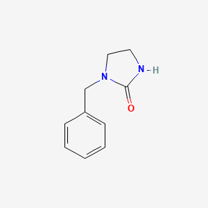 molecular formula C10H12N2O B1581449 1-苄基咪唑烷-2-酮 CAS No. 2385-38-8