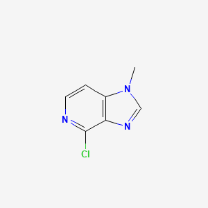 molecular formula C7H6ClN3 B1581458 4-Chloro-1-methyl-1H-imidazo[4,5-c]pyridine CAS No. 50432-68-3