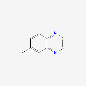 molecular formula C9H8N2 B1581460 6-甲基喹喔啉 CAS No. 6344-72-5