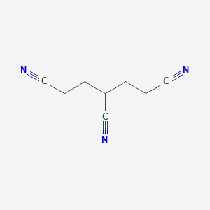 molecular formula C8H9N3 B1581463 1,3,5-Pentanetricarbonitrile CAS No. 4379-04-8