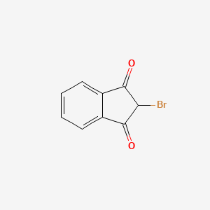 molecular formula C9H5BrO2 B1581464 2-Bromo-1h-indene-1,3(2h)-dione CAS No. 7319-63-3