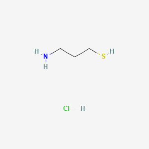 molecular formula C3H10ClNS B1581471 (3-Mercaptopropyl)ammonium chloride CAS No. 7211-54-3