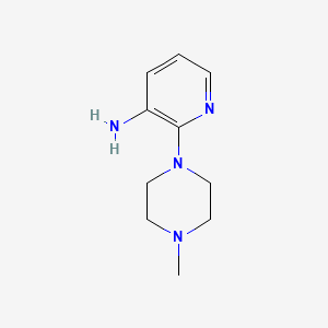 molecular formula C10H16N4 B1581472 2-(4-Methylpiperazin-1-yl)pyridin-3-amine CAS No. 5028-17-1