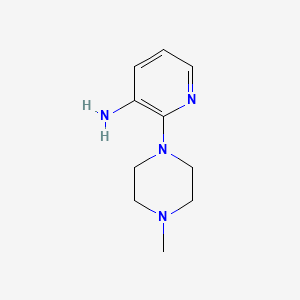 molecular formula C10H16N4 B1581472 3-アミノ-2-(4-メチルピペラジン-1-イル)ピリジン CAS No. 5028-17-1