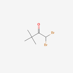 molecular formula C6H10Br2O B1581478 1,1-Dibromopinacolone CAS No. 30263-65-1