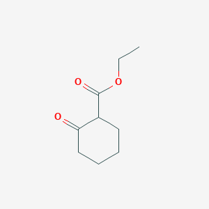 B158149 Ethyl 2-oxocyclohexanecarboxylate CAS No. 1655-07-8