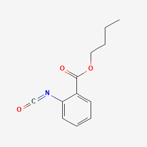 molecular formula C12H13NO3 B1581491 2-异氰酸苯甲酸丁酯 CAS No. 51310-19-1