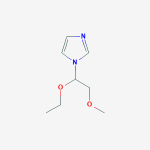 molecular formula C8H14N2O2 B1581492 1-(二乙氧甲基)咪唑 CAS No. 61278-81-7