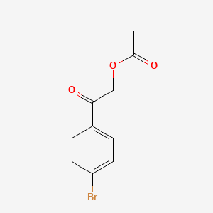 B1581498 2-(4-Bromophenyl)-2-oxoethyl acetate CAS No. 7500-37-0