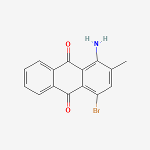 molecular formula C15H10BrNO2 B1581509 1-Amino-4-bromo-2-méthylanthraquinone CAS No. 81-50-5