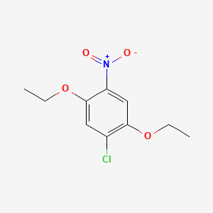molecular formula C10H12ClNO4 B1581511 1-氯-2,5-二乙氧基-4-硝基苯 CAS No. 91-43-0