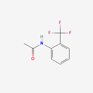 molecular formula C9H8F3NO B1581512 N-(2-(三氟甲基)苯基)乙酰胺 CAS No. 344-62-7
