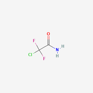 molecular formula C2H2ClF2NO B1581516 氯二氟乙酰胺 CAS No. 354-28-9