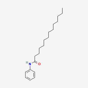 molecular formula C20H33NO B1581526 肉豆蔻酰胺 CAS No. 622-56-0