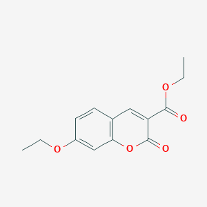 molecular formula C14H14O5 B158155 伞形花序 CAS No. 7047-54-3