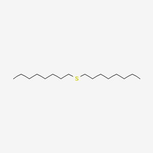 molecular formula C16H34S B1581556 二辛基硫醚 CAS No. 2690-08-6