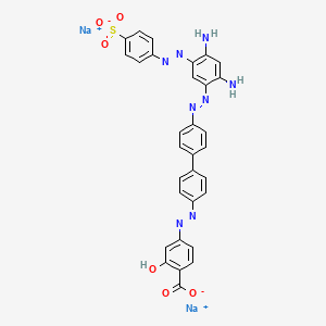 molecular formula C31H22N8Na2O6S B1581572 C.I.直接棕1 CAS No. 3811-71-0