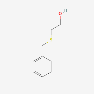 molecular formula C9H12OS B1581573 2-(苄硫基)乙醇 CAS No. 3878-41-9