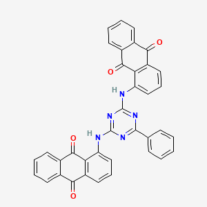 molecular formula C37H21N5O4 B1581575 颜料黄 147 CAS No. 4118-16-5