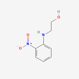 molecular formula C8H10N2O3 B1581580 2-((2-硝基苯基)氨基)乙醇 CAS No. 4926-55-0