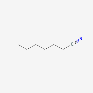 B1581596 Heptanenitrile CAS No. 629-08-3