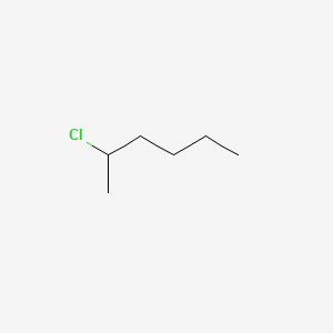 molecular formula C6H13Cl B1581597 2-氯己烷 CAS No. 638-28-8