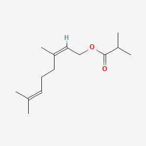 molecular formula C14H24O2 B1581612 异丁酸香叶酯 CAS No. 2345-24-6