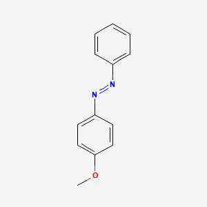 molecular formula C13H12N2O B1581613 4-甲氧基偶氮苯 CAS No. 2396-60-3