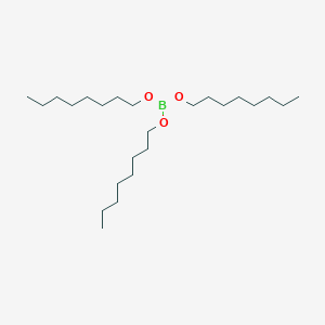 molecular formula C24H51BO3 B1581615 Trioctyl borate CAS No. 2467-12-1