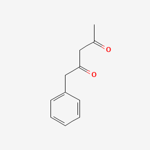 molecular formula C11H12O2 B1581628 1-Phenylpentane-2,4-dione CAS No. 3318-61-4