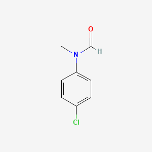 molecular formula C8H8ClNO B1581633 4'-Chloro-N-methylformanilide CAS No. 26772-93-0