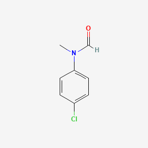 molecular formula C8H8ClNO B1581633 4'-Chloro-N-méthylformanilide CAS No. 26772-93-0