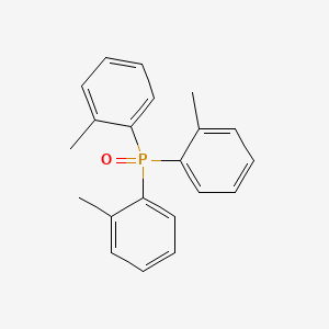 molecular formula C21H21OP B1581639 Tri-O-tolylphosphine oxide CAS No. 6163-63-9