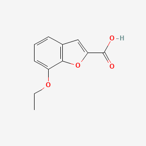 B1581644 7-Ethoxybenzofuran-2-carboxylic acid CAS No. 206559-61-7