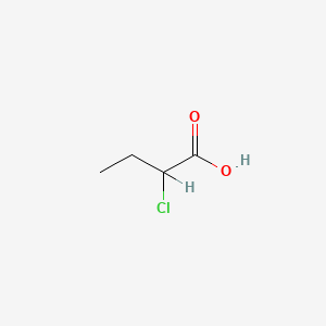 molecular formula C4H7ClO2 B1581645 Acide 2-chlorobutyrique CAS No. 4170-24-5