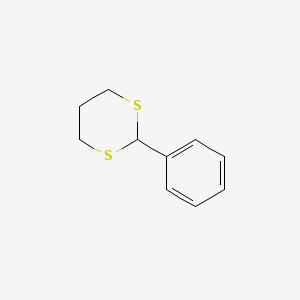 molecular formula C10H12S2 B1581651 2-Phenyl-1,3-dithiane CAS No. 5425-44-5