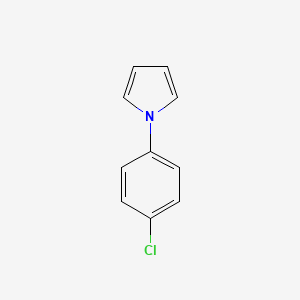 molecular formula C10H8ClN B1581662 1-(4-Chlorophenyl)-1H-pyrrole CAS No. 5044-38-2