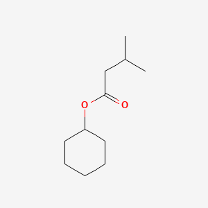 molecular formula C11H20O2 B1581670 Cyclohexyl isovalerate CAS No. 7774-44-9