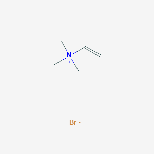molecular formula C5H12BrN B1581674 三甲基乙烯基溴化铵 CAS No. 10603-92-6