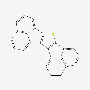 molecular formula C24H12S B1581677 Diacenaphtho[1,2-b:1',2'-d]thiophene CAS No. 203-42-9