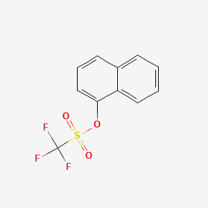 molecular formula C11H7F3O3S B1581689 1-Naphthyl trifluoromethanesulfonate CAS No. 99747-74-7