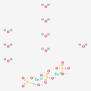 molecular formula Eu2H16O20S3 B158169 硫酸铕八水合物 CAS No. 10031-55-7